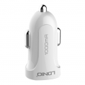 Auto punjac LDNIO DL-C17 1A + micro USB kabel beli