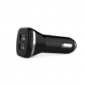 Auto punjac LDNIO DL-219 dual USB 2.1A + iPhone 6 kabel crni