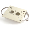 Bracket C1421 aluminium za bandere