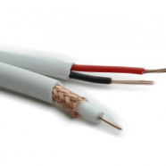 Kabel RG59+2x0.5mm, koaksijalni+napojni (C)
