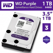 HDD WD 1TB WD10PURZ purple