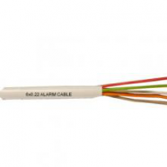 Kabel 6-žilni 6C bez širma alarm/interfon (m)