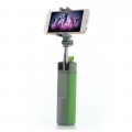 Power Bank Bluetooth Speaker with Wireless Selfie Stick BTS11/MT zeleni