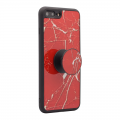 Popsocket Marble case iPhone 7/8 Plus crvena