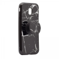 Popsocket Marble case Samsung J3/J330 (2017) (EU verzija) crna