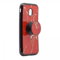 Popsocket Marble case Samsung J5/J530 (2017) (EU verzija) crvena
