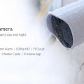 Xiaomi Yi Outdoor IP camera(1080p/White/WiFi/EU)
